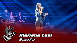 Mariana Leal – “Beautiful” | Prova Cega | The Voice Kids