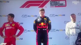 MAX VERSTAPPEN - PODIUM WIN ANTHEM -RED BULL RING