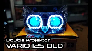 Modifikasi lampu VARIO 125 OLD