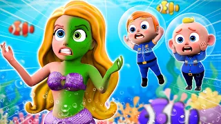 Mermaid Zombie Pregnant Song 🧟‍♂️ | Rescue Little Baby 👶🏻🍼 | NEW✨ Nursery Rhymes For Kids