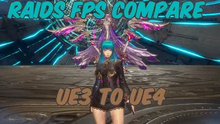 Blade and Soul Raid FPS Compare UE3 to UE4