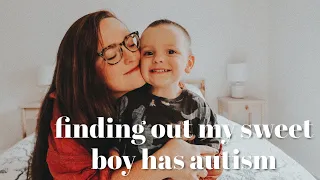 HOW I FOUND OUT MY SON HAS AUTISM *emotional*