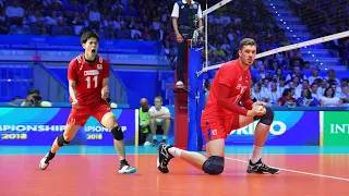 Yuji Nishida vs Dmitriy Muserskiy | Size Matters in Volleyball !? (HD)