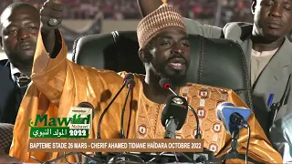 MAWLID BAPTEME PRECHE CHERIF AHAMED TIDIANE HAÏDARA OCTOBRE 2022