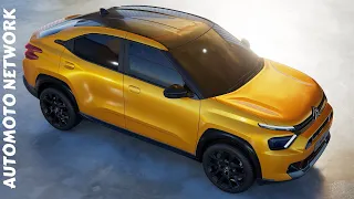 Citroën Unveils Basalt Vision: Revolutionary Compact SUV Coupé for India & South America