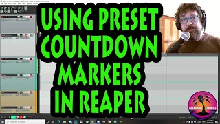 How To Make Markers in Reaper you can move for times recordings