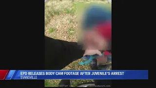 Evansville police release bodycam footage of weekend arrest involving juvenile