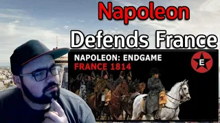 Napoleon Holds France 1814 - American Reaction