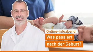 Online-Infoabend: Was passiert alles nach der Geburt