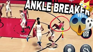 Top 10 Crazy Ankle Breakers in NBA LIVE MOBILE! #1