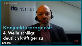 Prof. Timo Wollmershäuser zur Konjunkturprognose für 2021, 2022 und 2023 am 14.12.21