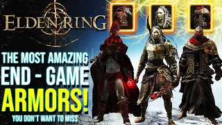 Elden Ring - 6 Incredible Missable ARMORS You Need To Have In The End Game | Elden Ring Best Armor