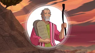 Moses on Mount Sinai | Old Testament Scripture Stories (ASL)