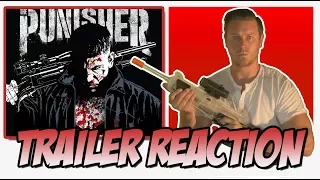 Marvel's The Punisher Official Trailer #1 Reaction (2017) Netflix TV Series