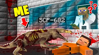 I Became REALISTIC SCP-682 in MINECRAFT! - Minecraft Trolling Video