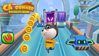 cat runner decorate home unlimited money | Cat Runner Game Se Paise Kaise Kamaye | Level 9