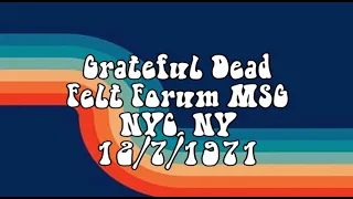 Grateful Dead 12/7/1971