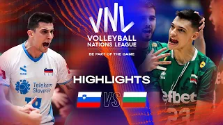 🇸🇮 SLO vs. 🇧🇬 BUL - Highlights Week 1 | Men's VNL 2023