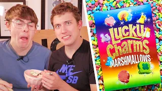 WORLD'S UNHEALTHIEST CEREAL (RARE all-sugar Lucky Charms!?!)