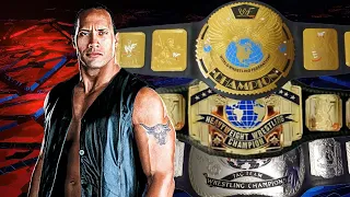 All- The Rock -WWE Title Wins (1998 - 2022)