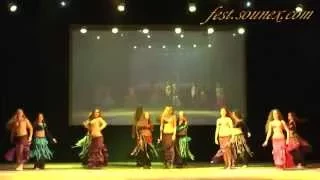 Ukraine Ethno Dance Festival "Живая вода" Шоу belly dance. Чернигов 2014