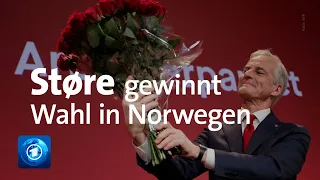 Sozialdemokratische Arbeiderpartiet gewinnt Parlamentswahl in Norwegen