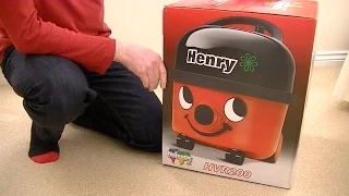 Numatic Henry HVR 200 Vacuum Cleaner Unboxing & First Look
