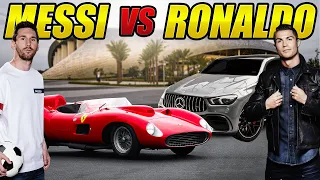 Ronaldo VS Messi Car Collection Battle 2022 | Ronaldo Vs Messi