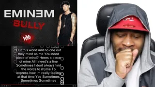 Eminem - Run Rabbit Run, Cinderella Man, & Bully Lyrics | Reaction