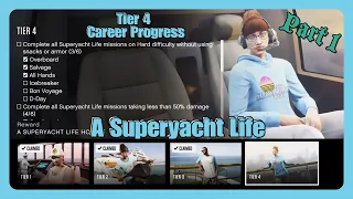 A Superyacht Life (Part 1) - Tier 4 Career Progress - GTA V Online