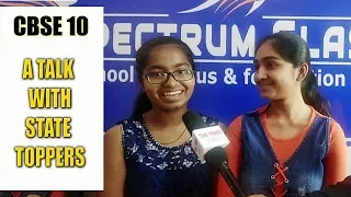 CBSE Class – 10 | A Talk With Toppers | Spectrum Classes