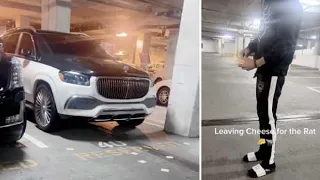 Dude Found Gunna's Car And Throws Cheese At It For Supposedly Snitching!