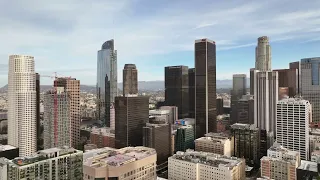 Los Angeles Aerial Drone Footage 2023 (Elysian Park, K-Town, DTLA)
