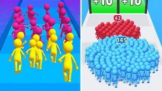 Join Clash 3d Vs Count Master 3d🟣🟣Big Update Walkthrough Android iOS Gameplay