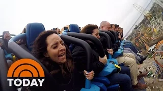 Valravn Roller Coaster: Join Lilliana Vazquez On The World’s Tallest, Fastest | TODAY