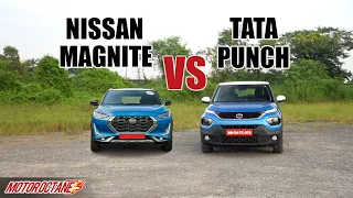 Tata Punch vs Nissan Magnite Comparison