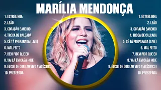 Marília Mendonça ~ 10 Grandes Exitos, Mejores Éxitos, Mejores Canciones