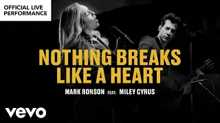 Mark Ronson ft. Miley Cyrus - “Nothing Breaks Like a Heart" Official Performance | Vevo