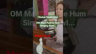 Tibetan Meditation- OM Mani Padme Hum Singing Bowl | A Magic Signing Bowl | Viral videos