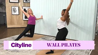 Wall pilates exercises for a full body workout