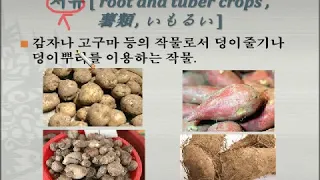 김종덕의 식품의학 - 고구마의 어원과 품성에 대한 문헌연구