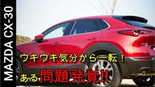 【CX30】気分台無し！ある問題発覚。