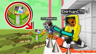 GÜVENLİKLİ EV vs TİMSAH ORDUSU! (şans blokları varr) - Minecraft