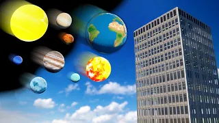 Big and Small Planets vs Dynamic Building | Teardown