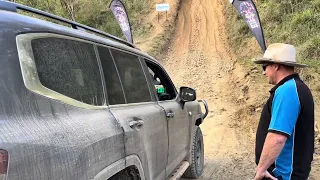 Toyota landcruiser 300 hits Beer O’clock Hill the springs 4x4 park
