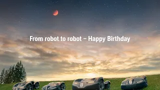 Husqvarna Automower® Robotic Mowers Sing Happy Birthday to the Mars Curiosity Rover