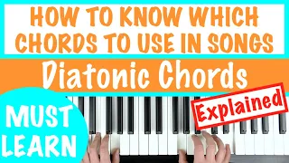 How To Know Which Chords Sound Good Together - Chords In A Scale