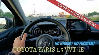 Toyota Yaris 1.5 VVT-iE - consumption on 130 km/h