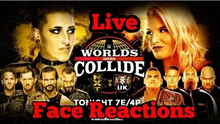 WWE NXT WORLDS COLLIDE LIVE REACTION- Full Stream