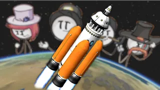 KSP: Toppat Rocket from Henry Stickmin Games